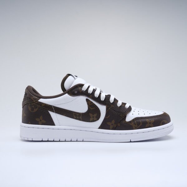 Air Jordan 1low LV og Brown old flower panels - Image 3