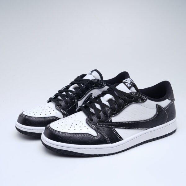 Air Jordan 1low LV og Black and white print - Image 5