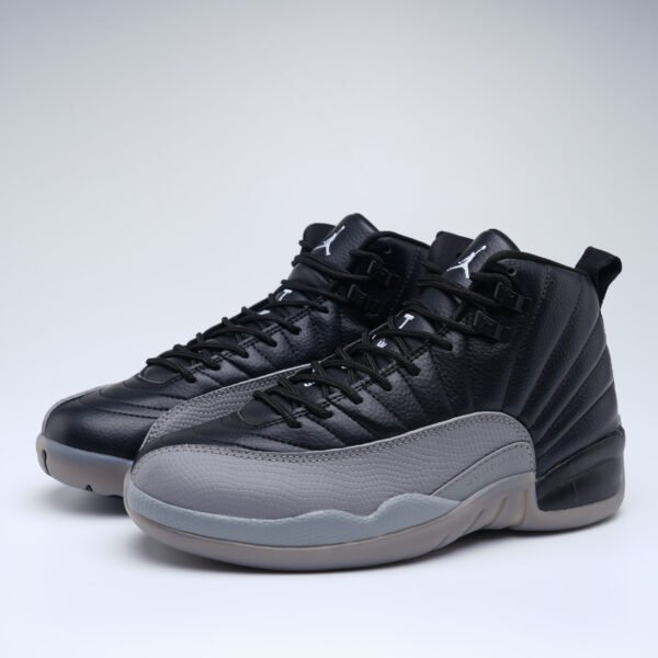 Air Jordan 12 Retro Black wolf grey white - Image 3