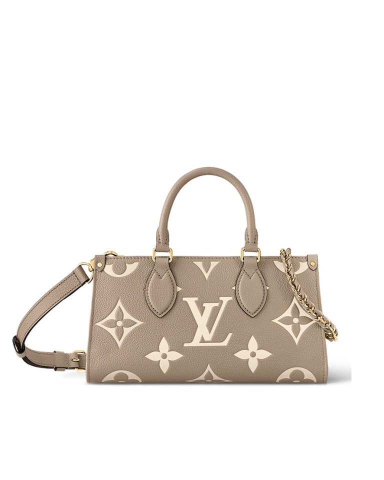 Femme Louis Vuitton Cabas Onthego East West Beige
