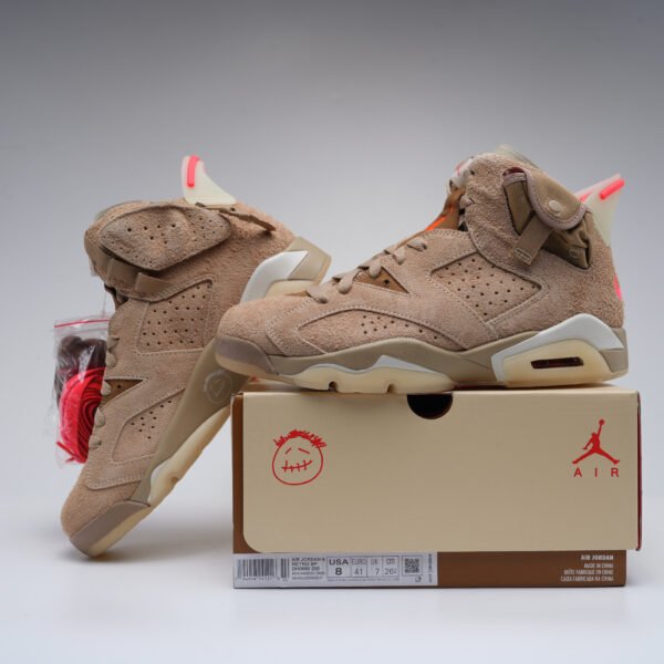 Air Jordan Travis Scott X Air Jordan 6 Retro 'British Khaki'