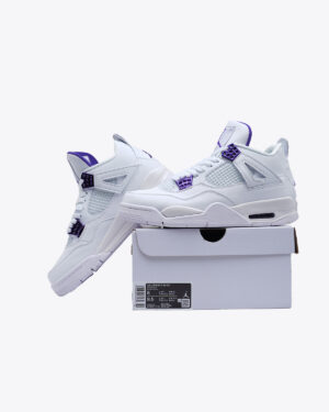 Air Jordan 4 Retro 'Purple Metallic'-4