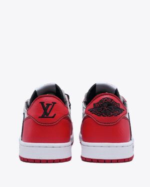 Off-White X Travis Scott X Air Jordan 1 Low WhiteRed-5