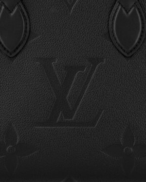 3-10 Louis Vuitton Empreinte Monogram Giant Onthego PM Black