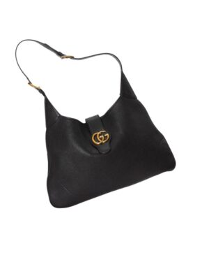 8-1 Gucci Pre-Loved Aphrodite Shoulder Bag Leather Large