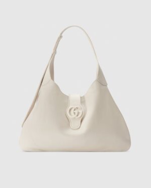 8-5 Gucci Pre-Loved Aphrodite Shoulder Bag Leather Large