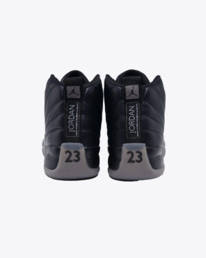 Air Jordan 12 Retro Black wolf grey white-1