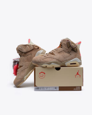 Air Jordan Travis Scott X Air Jordan 6 Retro 'British Khaki'-5