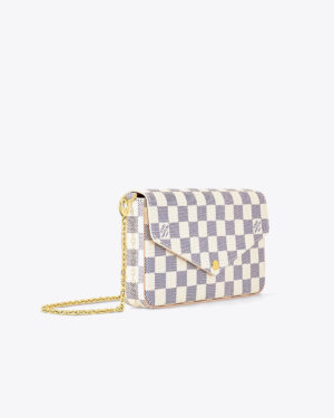 Elegant Louis Vuitton Felicie Pochette Bag-2